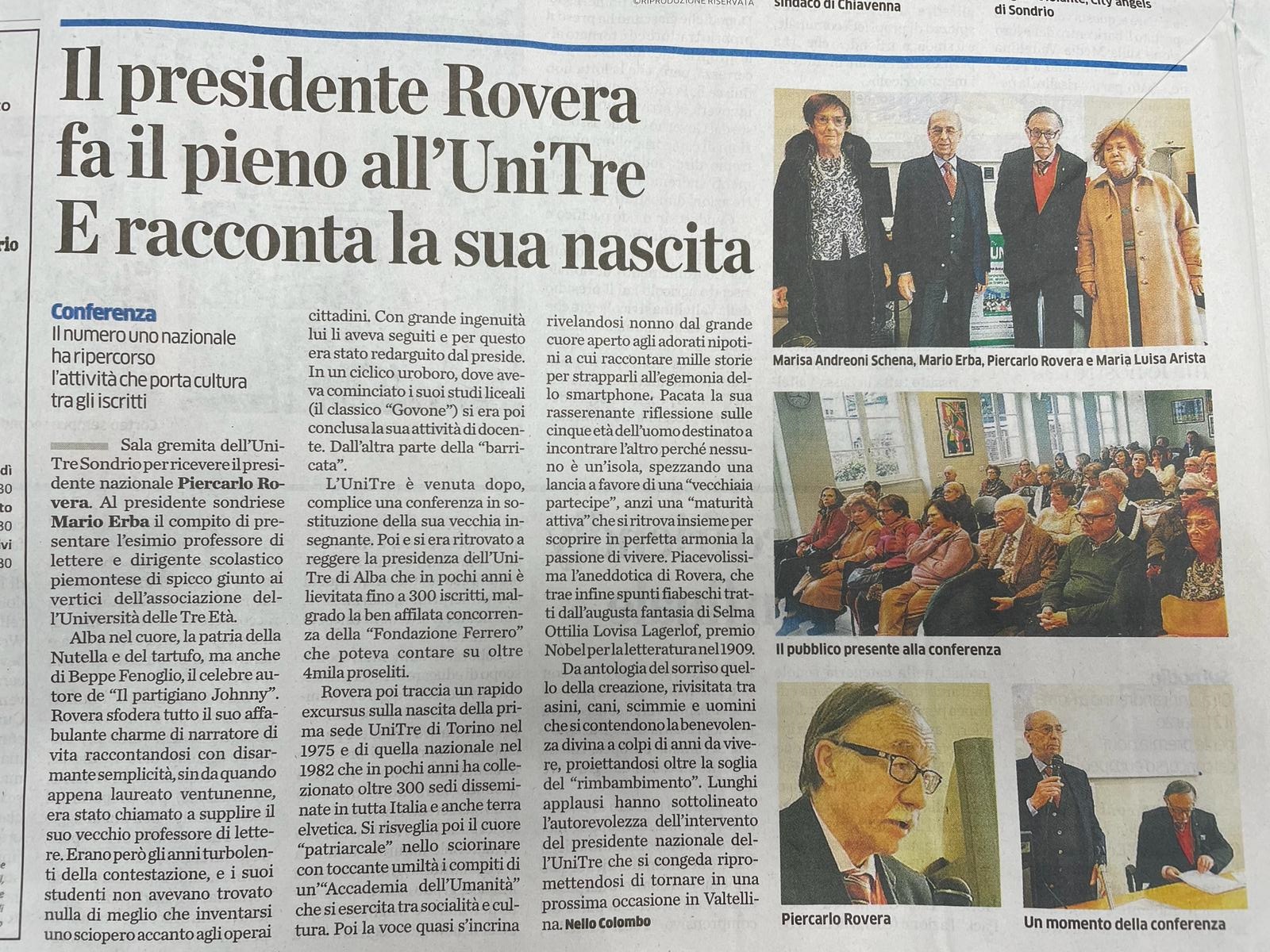 Articolo Sondrio febbraio 2023